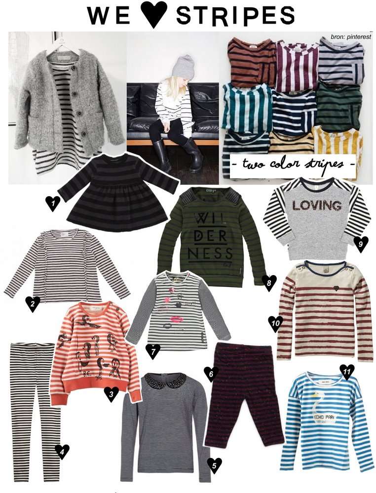 KINDERMODE TREND: STREEPJES