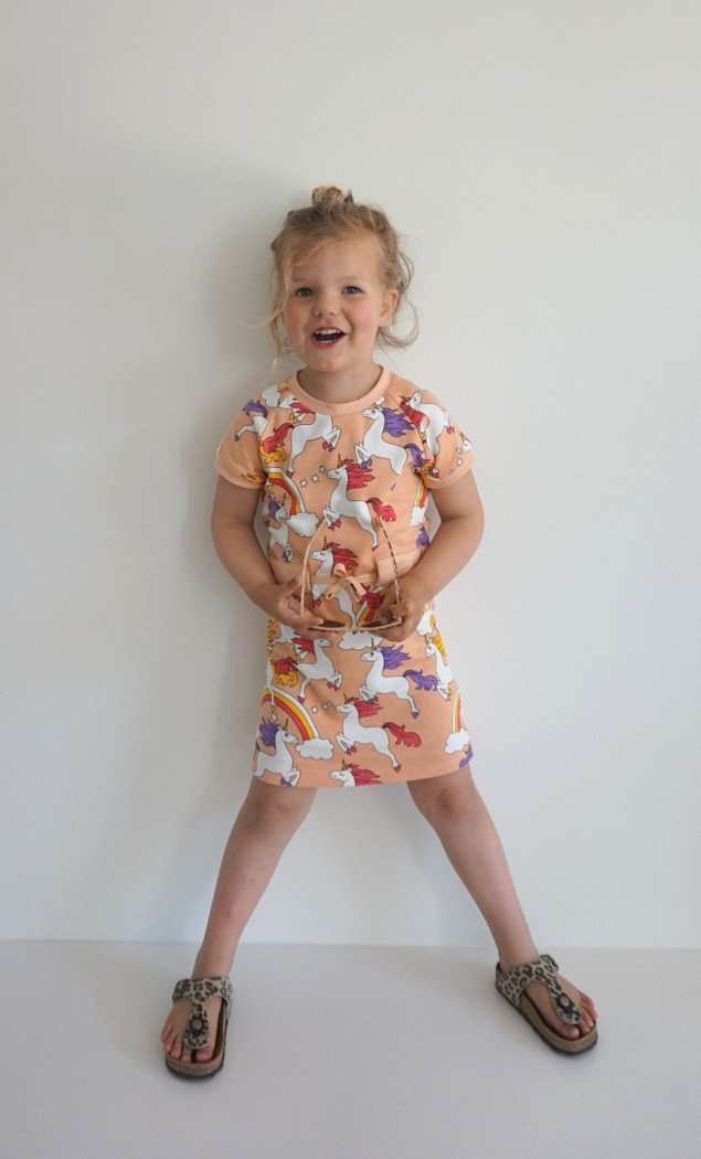 MINI RODINI UNICORN JURK | JULIE
