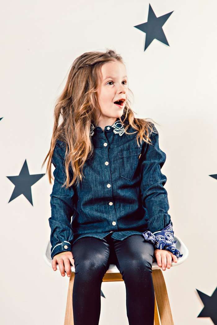 DOUTZEN IN SCOTCH DENIM JURK + MIINTO KORTING + WINACTIE