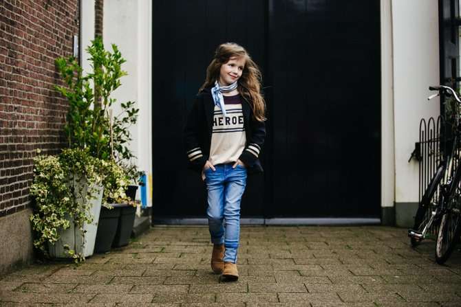 DOUTZEN IN NIEUWE JEANS NAME IT + SCOTCH & SODA