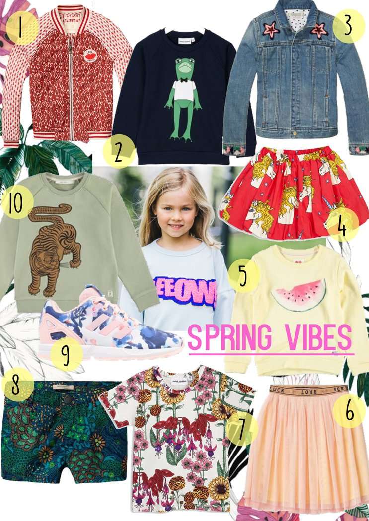 10X SPRING VIBES MEISJES SHOPPING