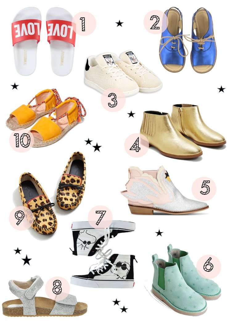 10X KINDERSCHOENEN OM TE ZOENEN