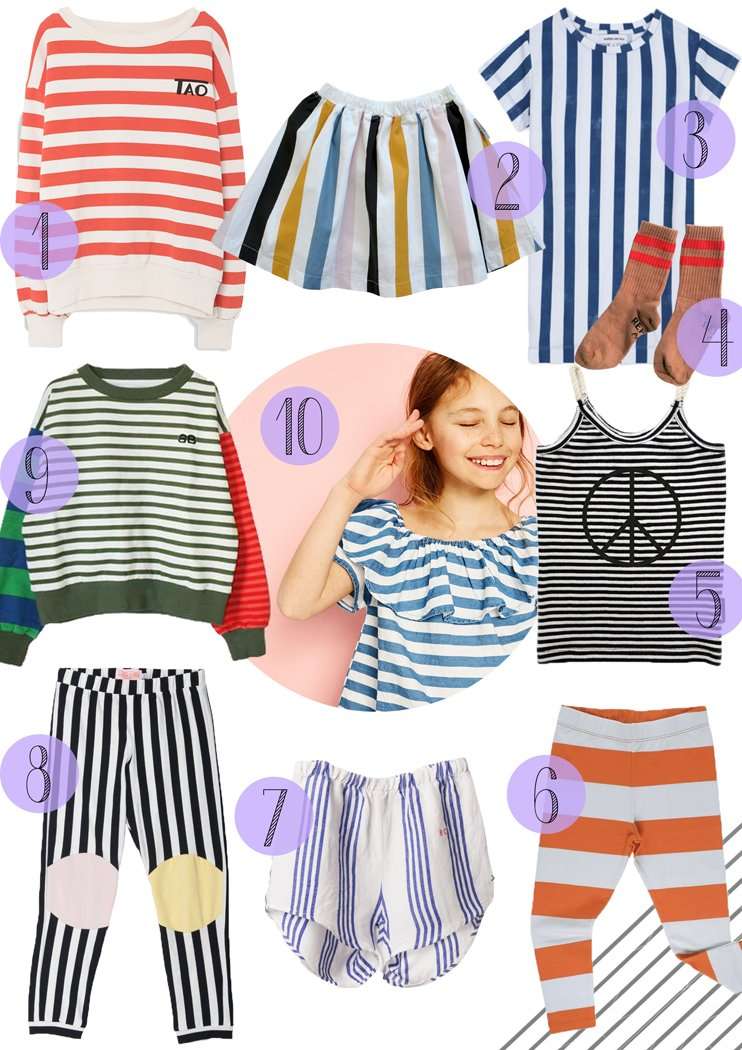 KINDERMODE TREND | EEN STREEPJE VOOR