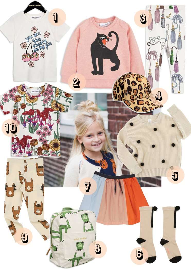 10X MEISJESKLEDING SHOPPING