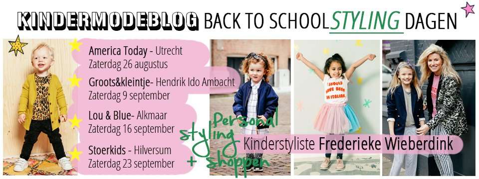 BACK TO SCHOOL TOUR STYLING DAGEN 2017