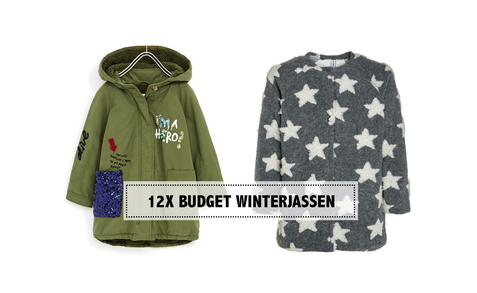 12X BUDGET WINTERJASSEN ONDER €50,-