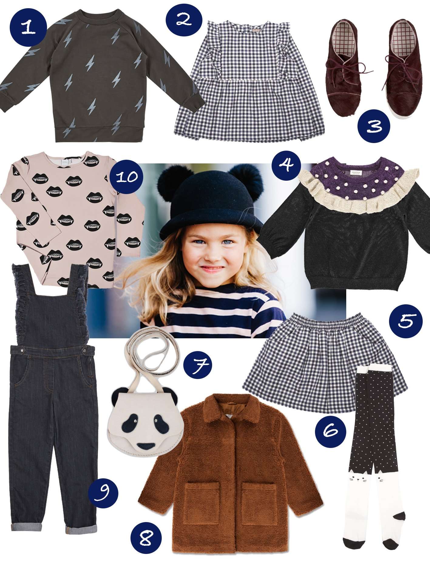 10X HIPPE MEISJES KINDERKLEDING