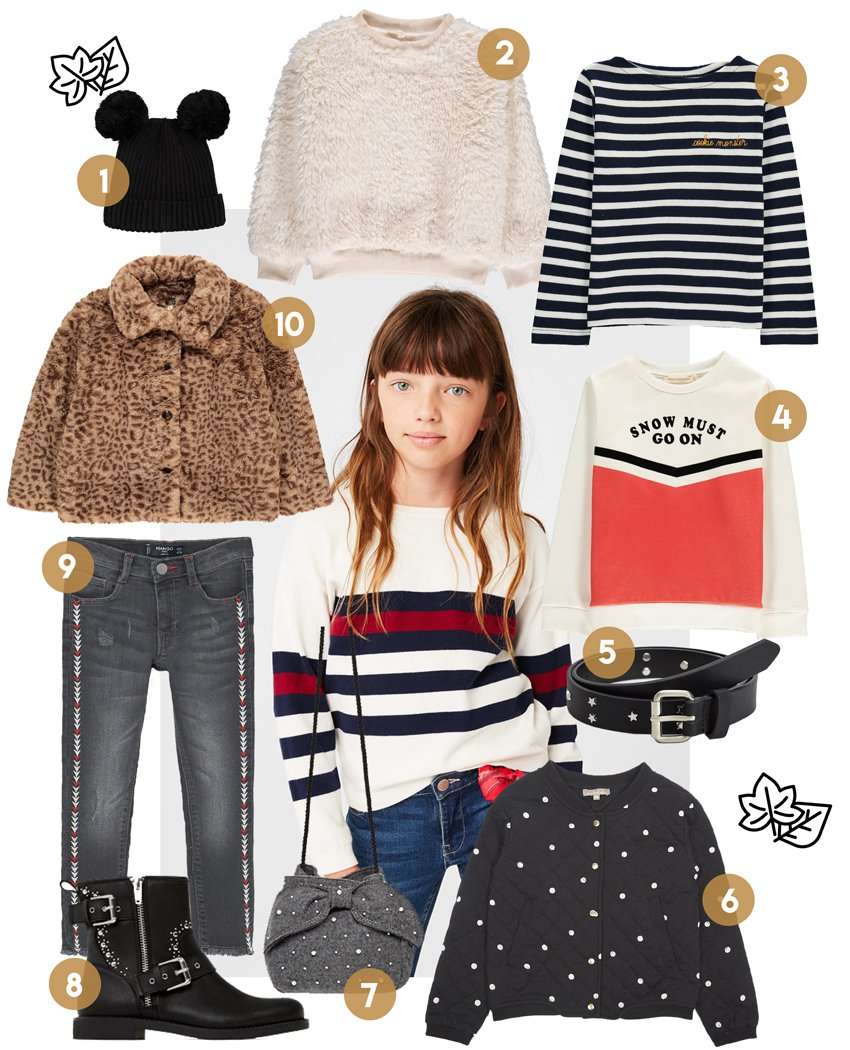 10 X HIPPE HERFST ITEMS VOOR MEISJES