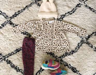 BABY OUTFIT | LEOPARD + SNEAKERS