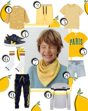 10X KINDERMODETREND YELLOW!