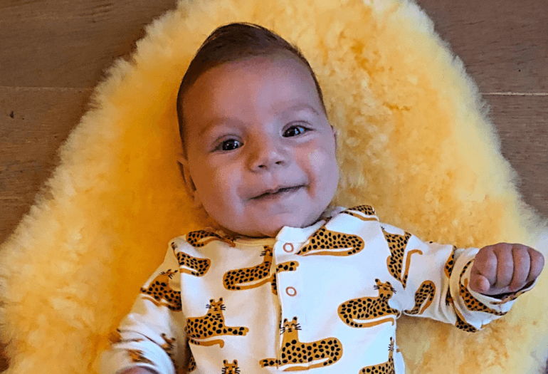 BABY MINK IN CHEETAH PRINT