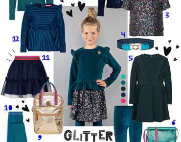 SHOPPING MEISJES GLITTER & GLOW
