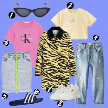 2 TIENERLOOKS IN DEZE SHOPPING