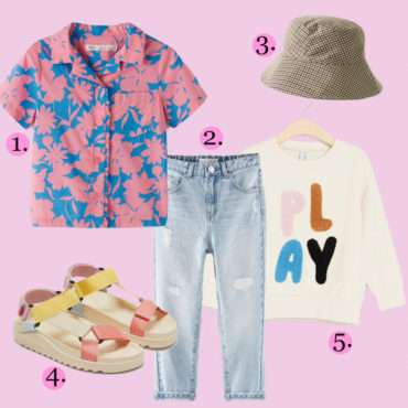 OUTFIT MEISJES KINDERKLEDING