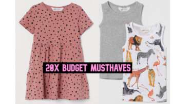 25X KINDERMODE BUDGET ITEMS