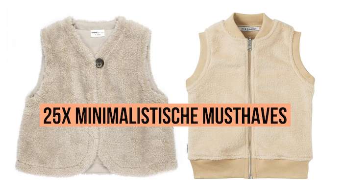 25X MINIMALISTISCHE MUSTHAVES