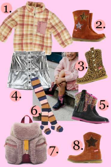 COOLE GIRLS OUTFIT MET LEUKE MEISJES LAARSJES