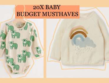 20 X BABY BUDGET MUSTHAVES