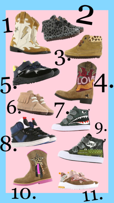 11X GAVE KINDERSCHOENEN