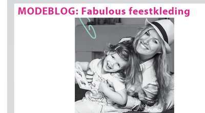 Fabulous Mama blog: Feestkleding